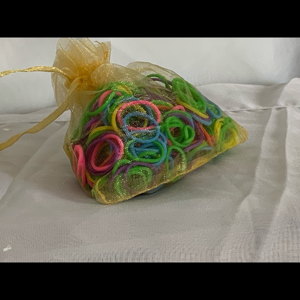 Rainbow rubber bands